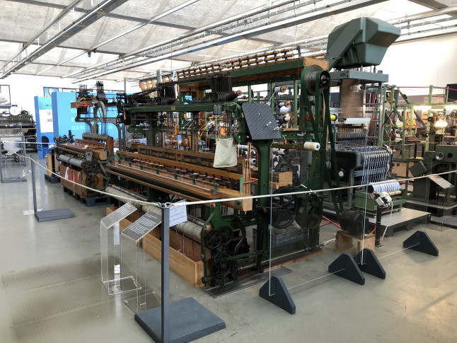 In der BALLYANA Sammlung Industriekultur können Sie zahlreiche historische Textil-Produktionsmaschinen bestaunen.