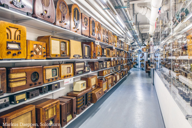 Das Museum Enter beherbergt die grösste Sammlung an Radios in der Schweiz.