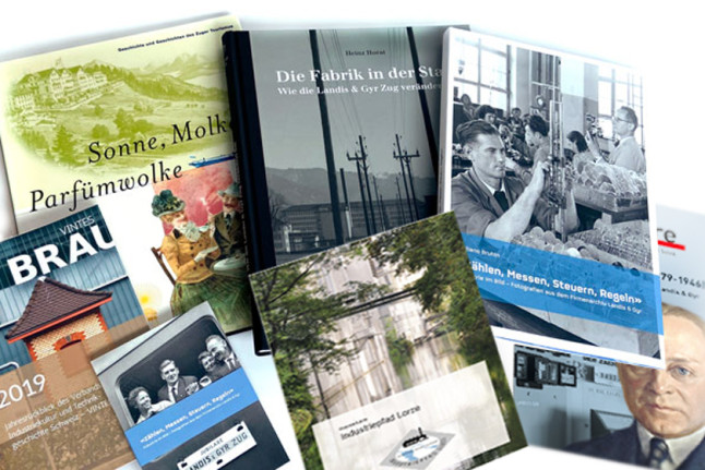 Publikationen des Vereins Industriepfad Lorze